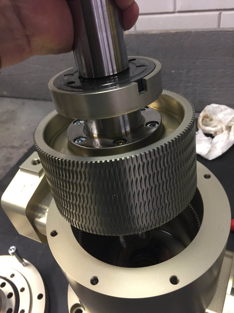 marine fuel homogenizer rotor assembly